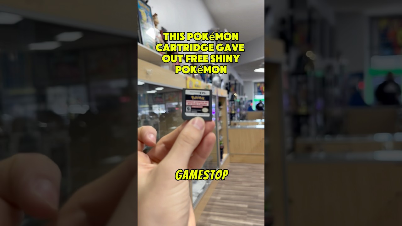 This Pok&eacute;mon cartridge was never in stores