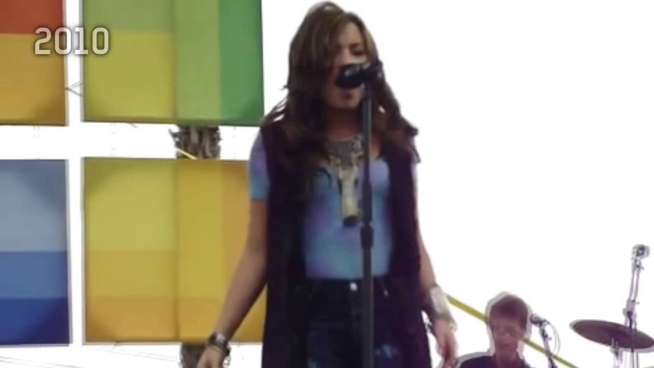 Evolution of Here We Go Again - Demi Lovato