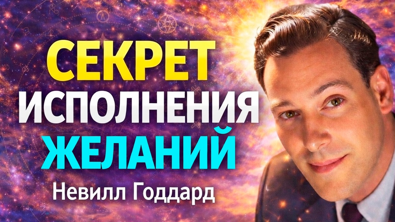 СЕКРЕТ ИСПОЛНЕНИЯ ЖЕЛАНИЙ | Невилл Годдард