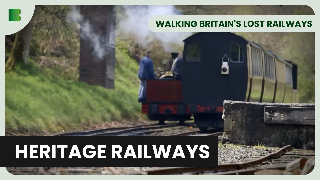 Exploring Wales' Forgotten Railways - Walking Britain's Lost Railways - Documentary