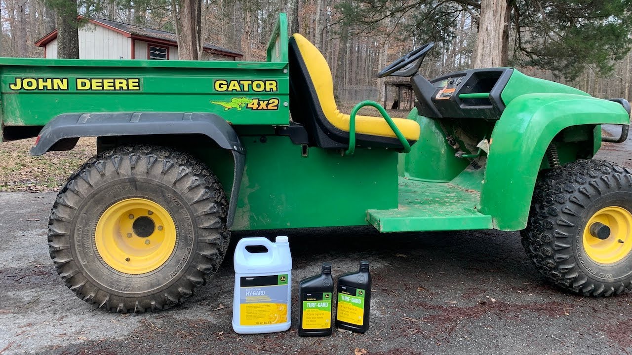 John Deere Gator Service — трансмиссионные и моторные масла