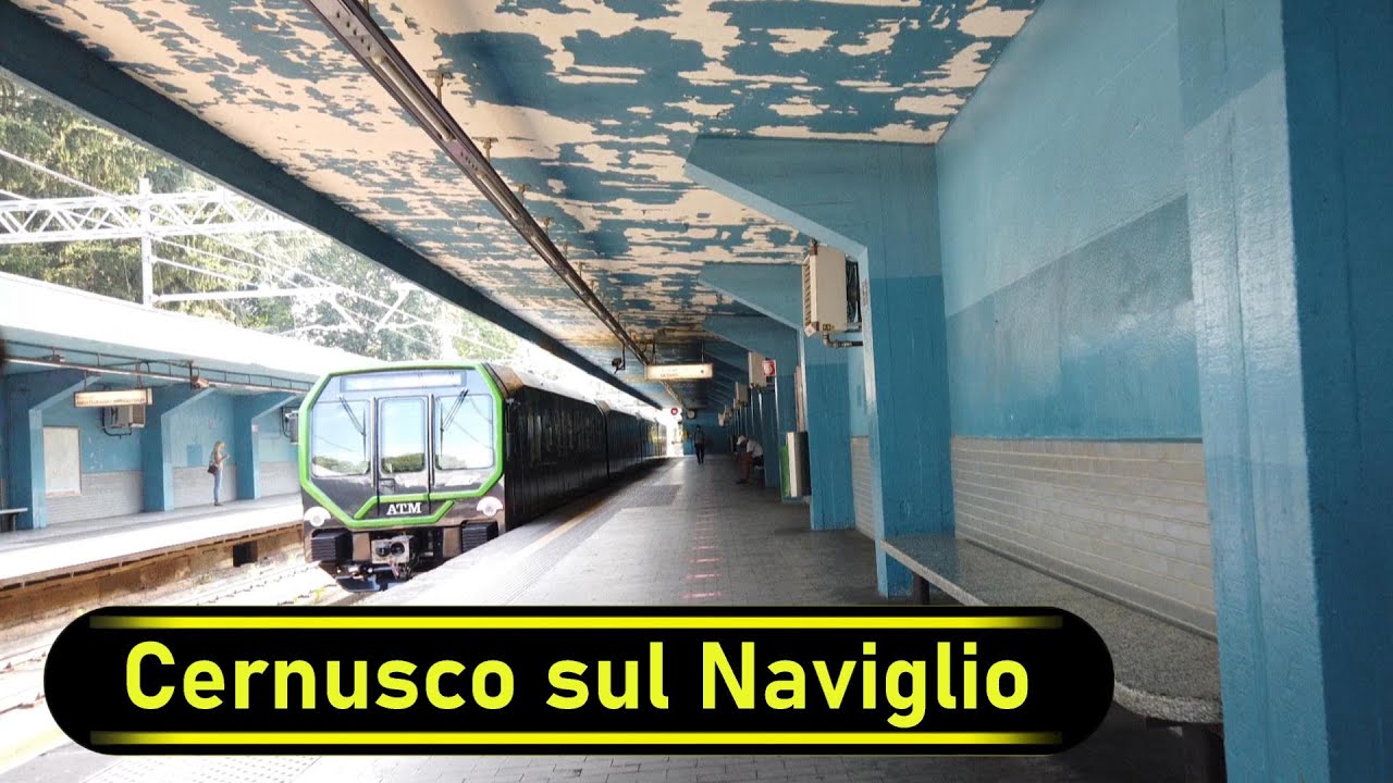 Metro Station Cernusco sul Naviglio - Milan 🇮🇹 - Walkthrough 🚶