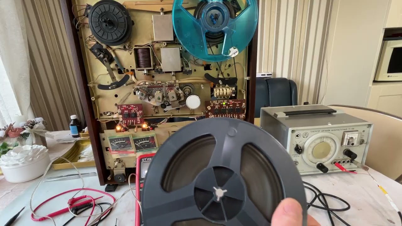 Reel to reel Союз111 ( світлий ) готовий до збірки