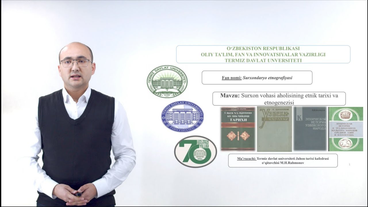 Surxon vohasi aholisining etnik tarixi va etnogenezisi
