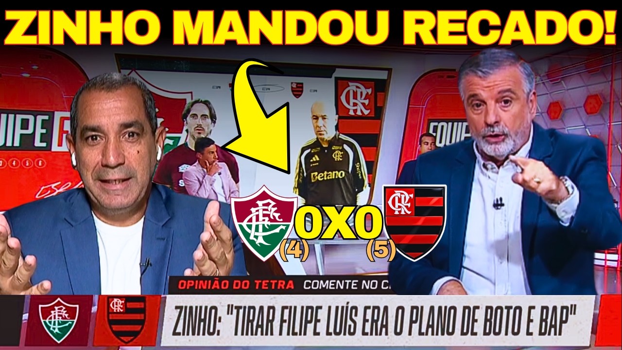 🚨 ZINHO AFIADO! EQUIPE F ANALISA O 40&ordm; CARIOCA DO FLAMENGO!