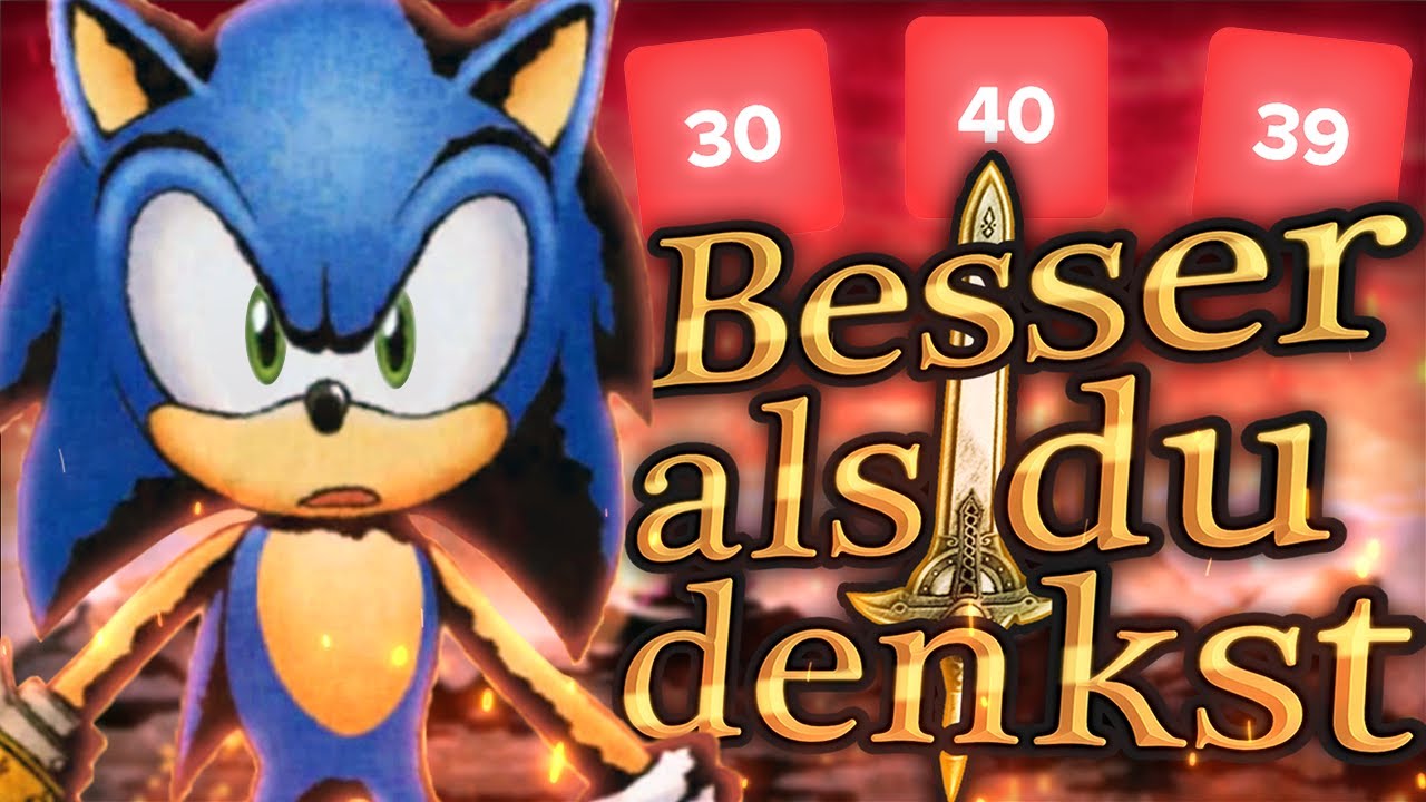 Sonic und der Schwarze Ritter ist BESSER als du denkst!