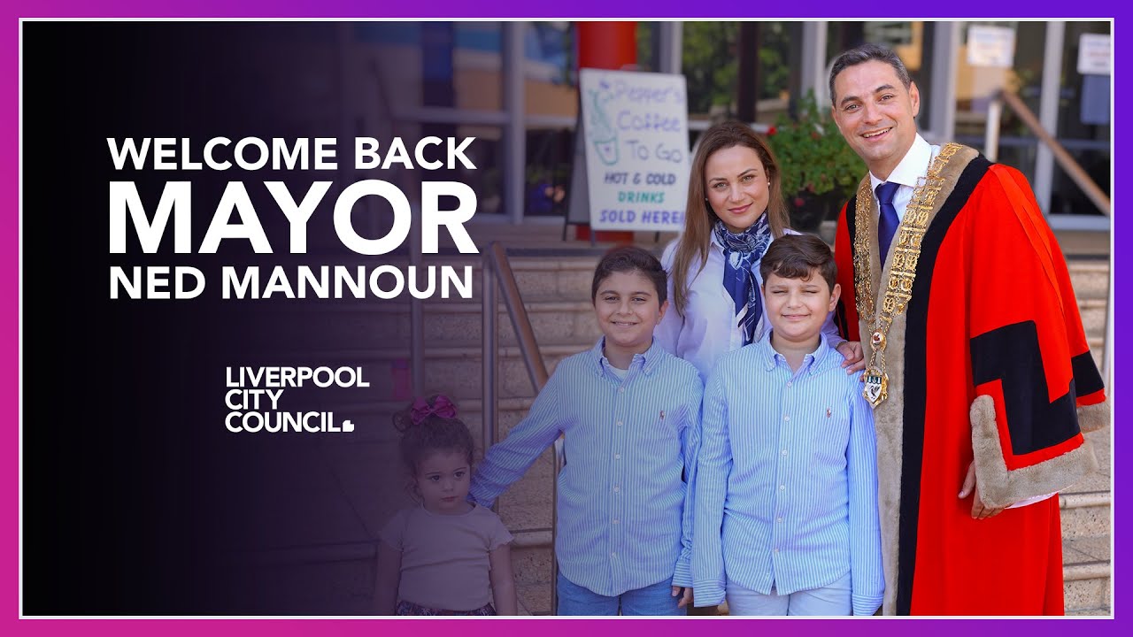 Welcome Back Mayor Ned Mannoun