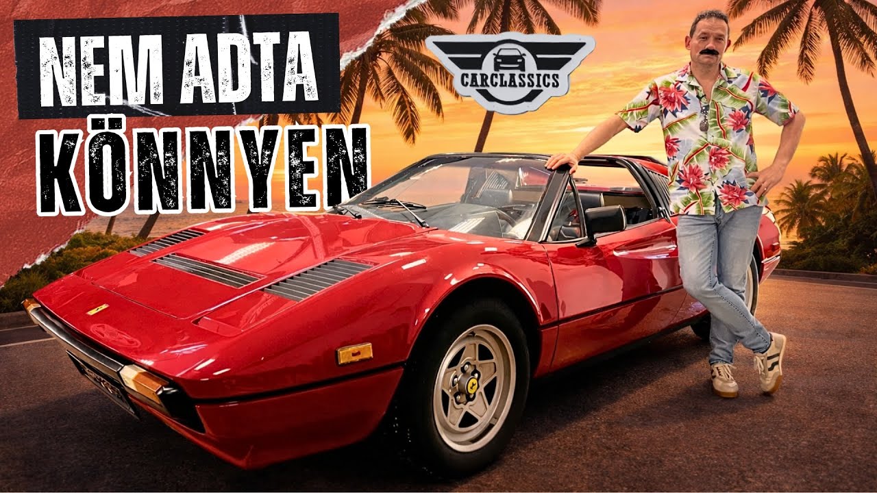 Ferrari 308 GTS (1983) - Kuplungjavítás