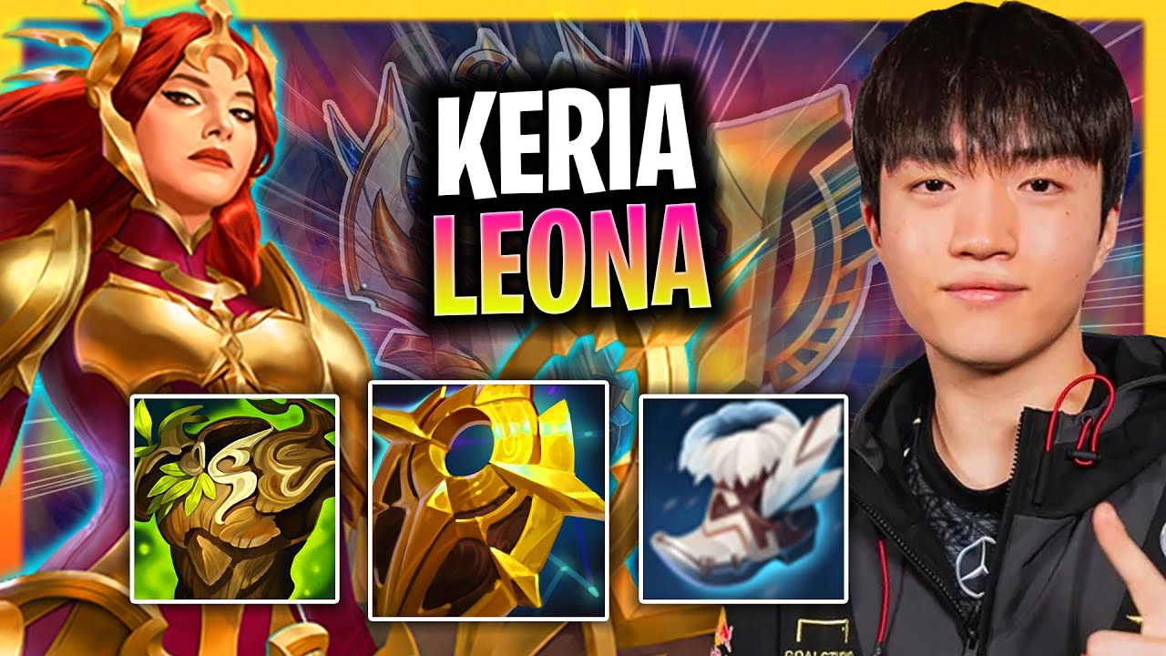KERIA IS READY TO PLAY LEONA! | T1 Keria Plays Leona Support vs Thresh!  Season 2024