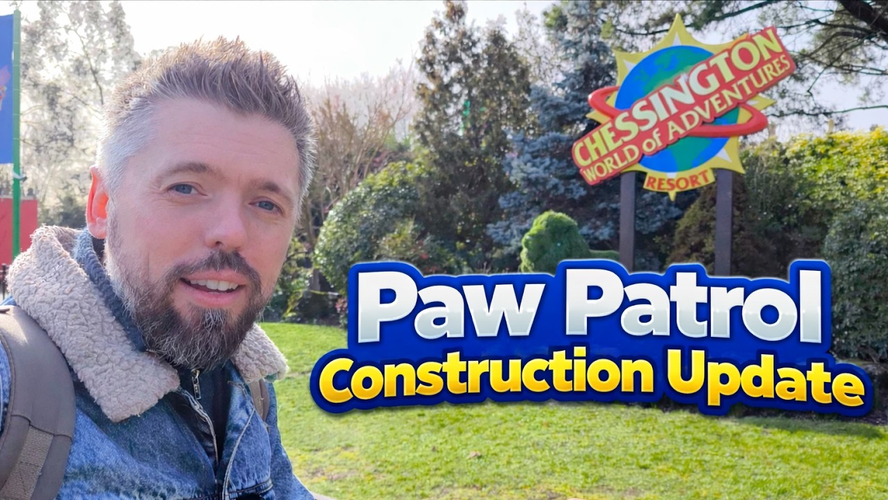 New Paw Patrol Land Coming to Chessington! Construction Update 2026