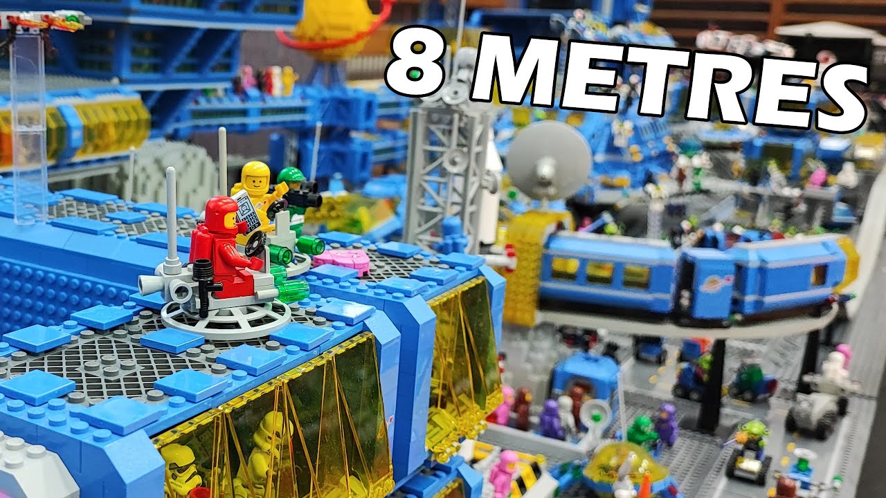 Huge LEGO Classic Space Port - Elon Musk Level!