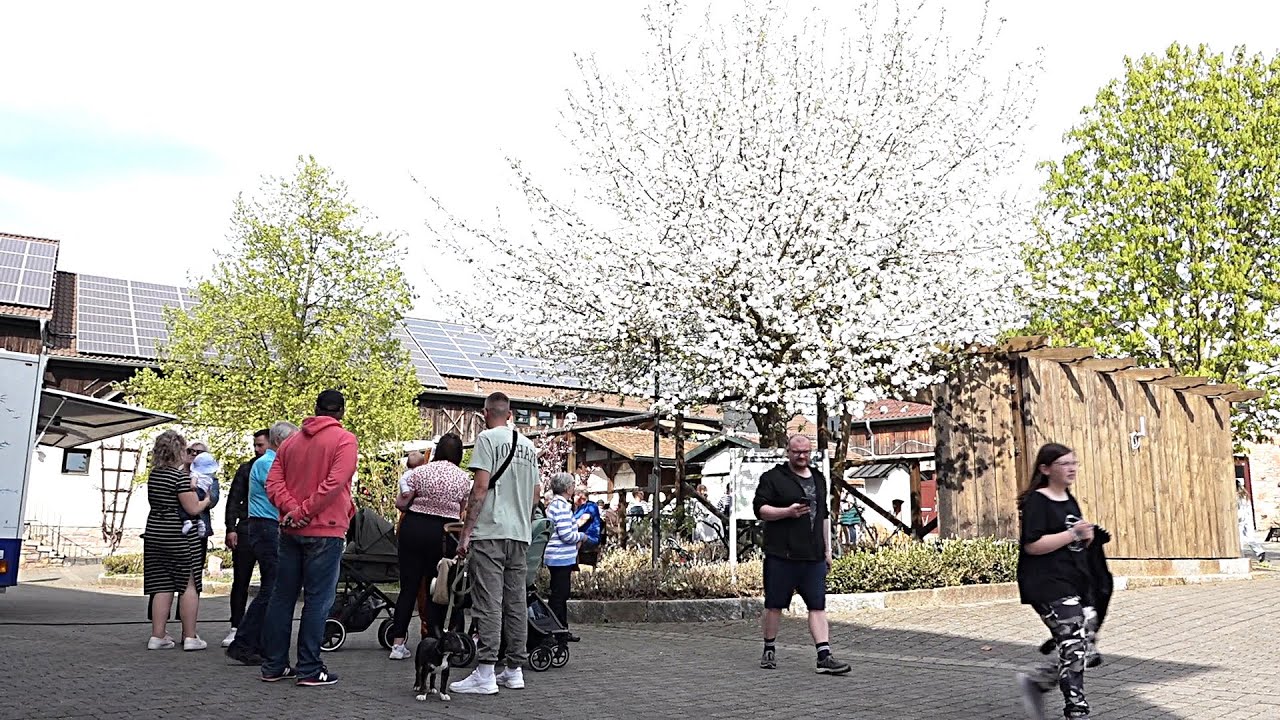 PUNKTum Osterfest auf dem Hof der Mansfelder Gewerke in Benndorf