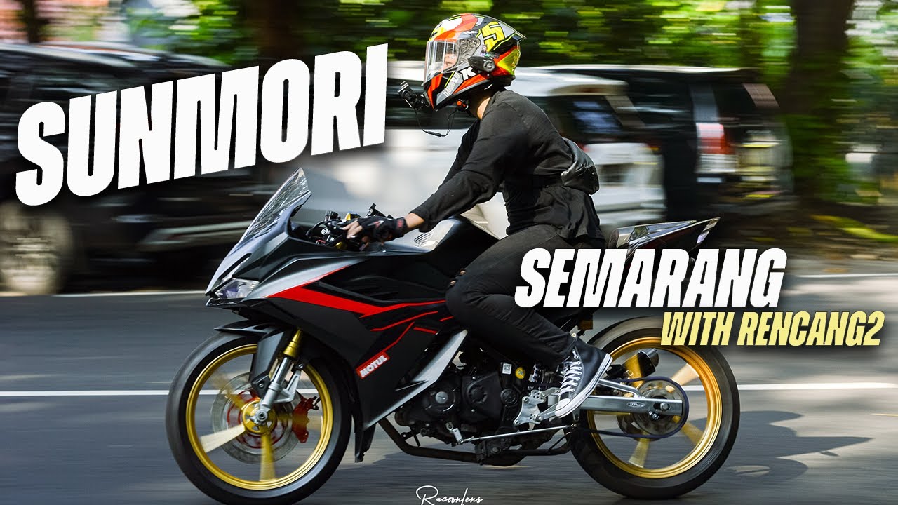 SUNMORI WITH RENCANK2 TWO STROKE ! RIDE CBR150 KOMOROD