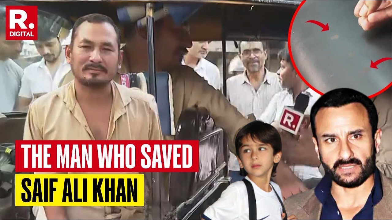 Meet The Heroic Auto Driver Who Rushed Saif Ali Khan To The Hospital After He Was Stabbed