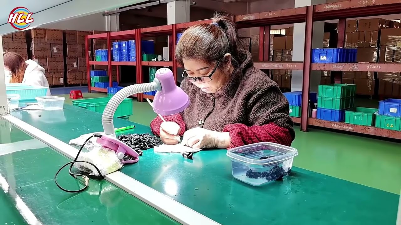 No concepts, just a real look inside a designer toy factory.11281