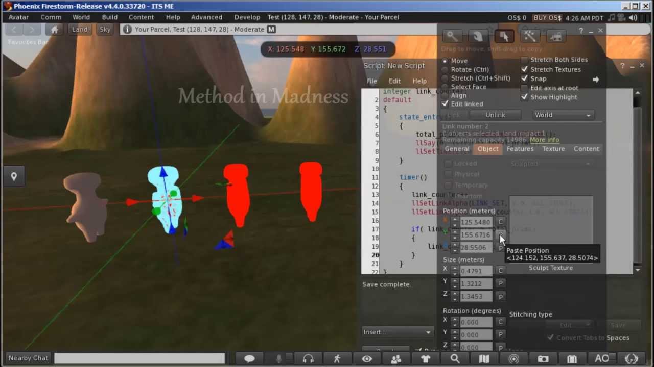 Make Animated Mesh model for Secondlife and Opensim with Blender -A VERY SLOW Blender Tutorial