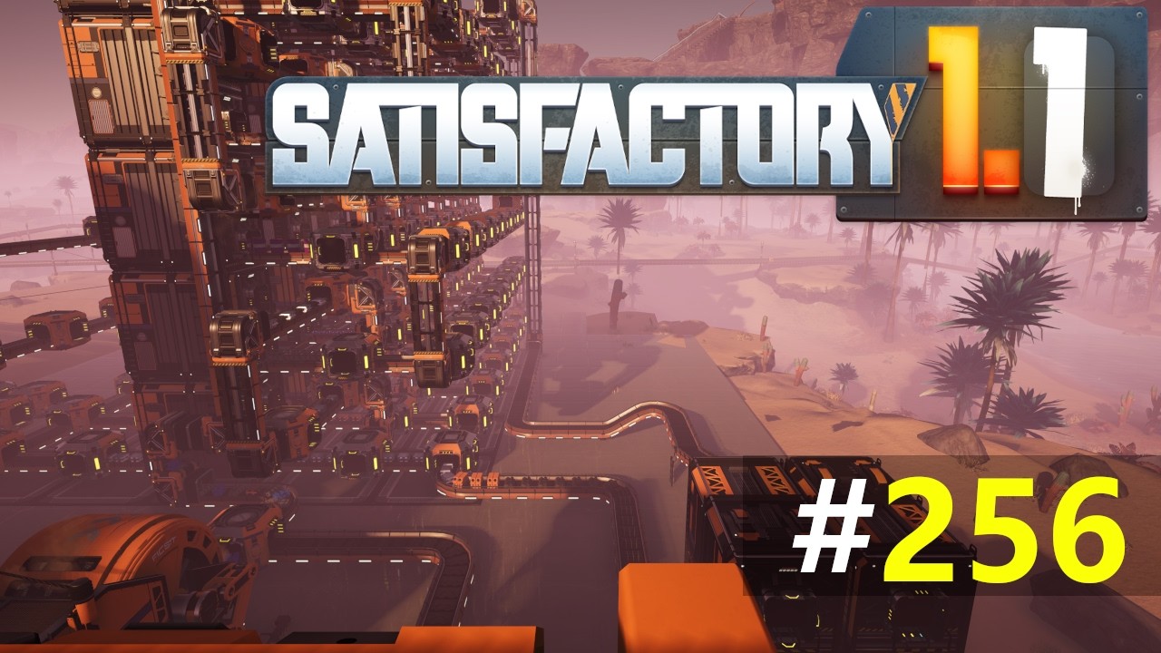 Satisfactory 🌍 Freischaltung des Meilensteins Atomkraft. #256