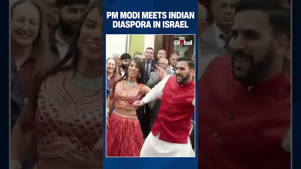 PM Narendra Modi Meets Indian Diaspora During Historic Israel Visit | #IndiaIsrael