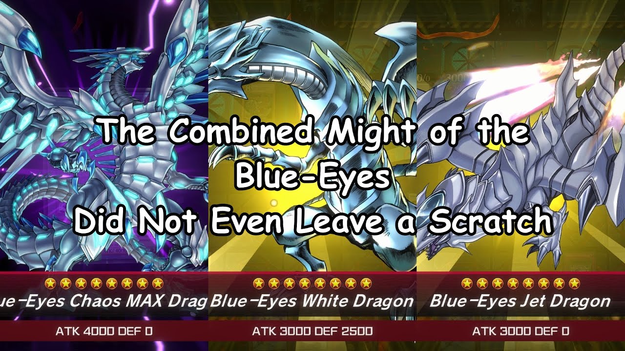 Yu-Gi-Oh! Master Duel | The Combined Might of the Blue-Eyes Did Not Even Leave a Scratch
