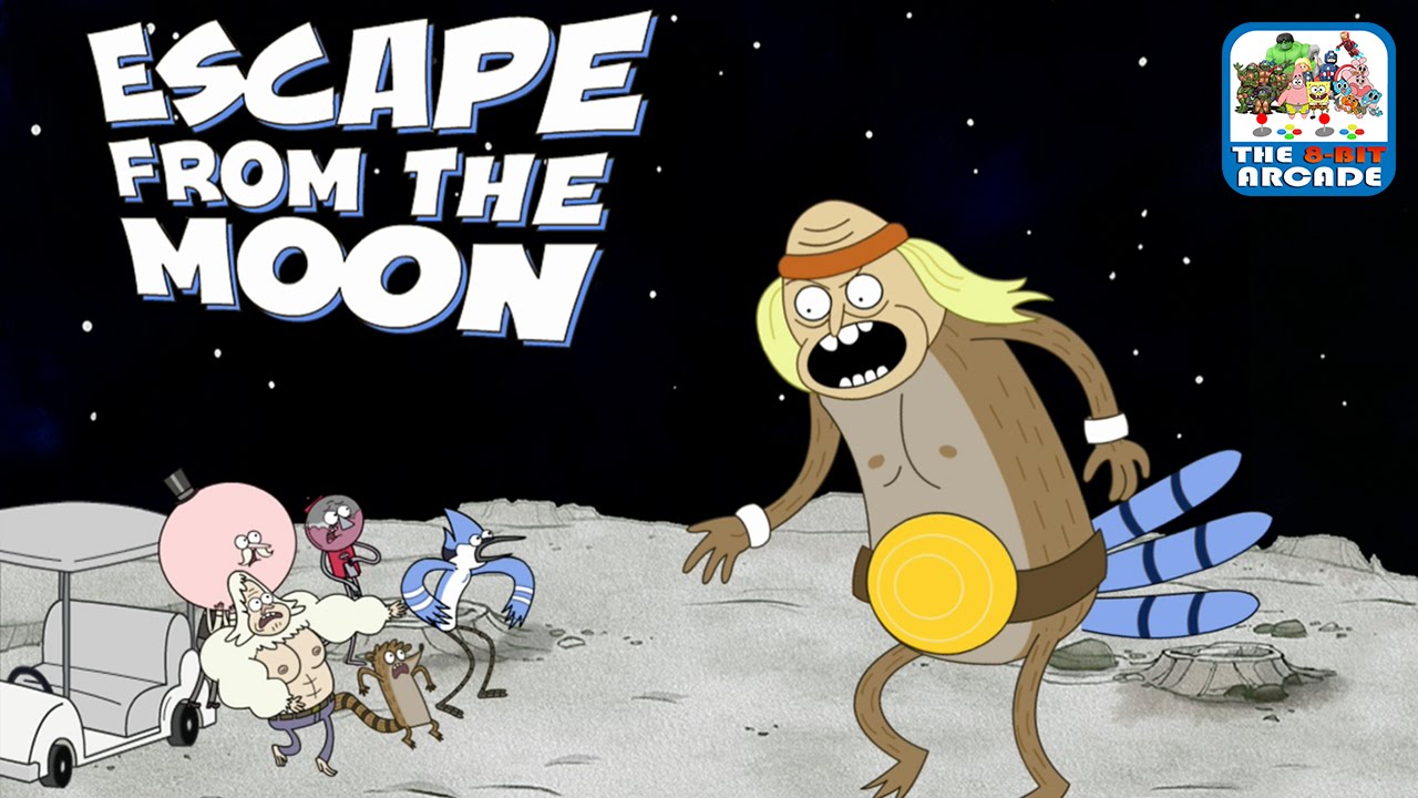 Just A Regular Arcade: Escape From The Moon - Outrun The Moon Monster (Cartoon Network Games)