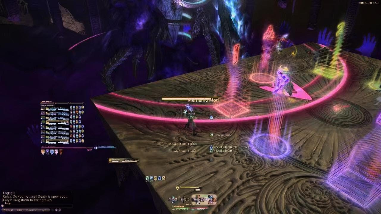 FFXIV - The Ageless Necropolis Extreme (Necron) First Kil - PLD POV