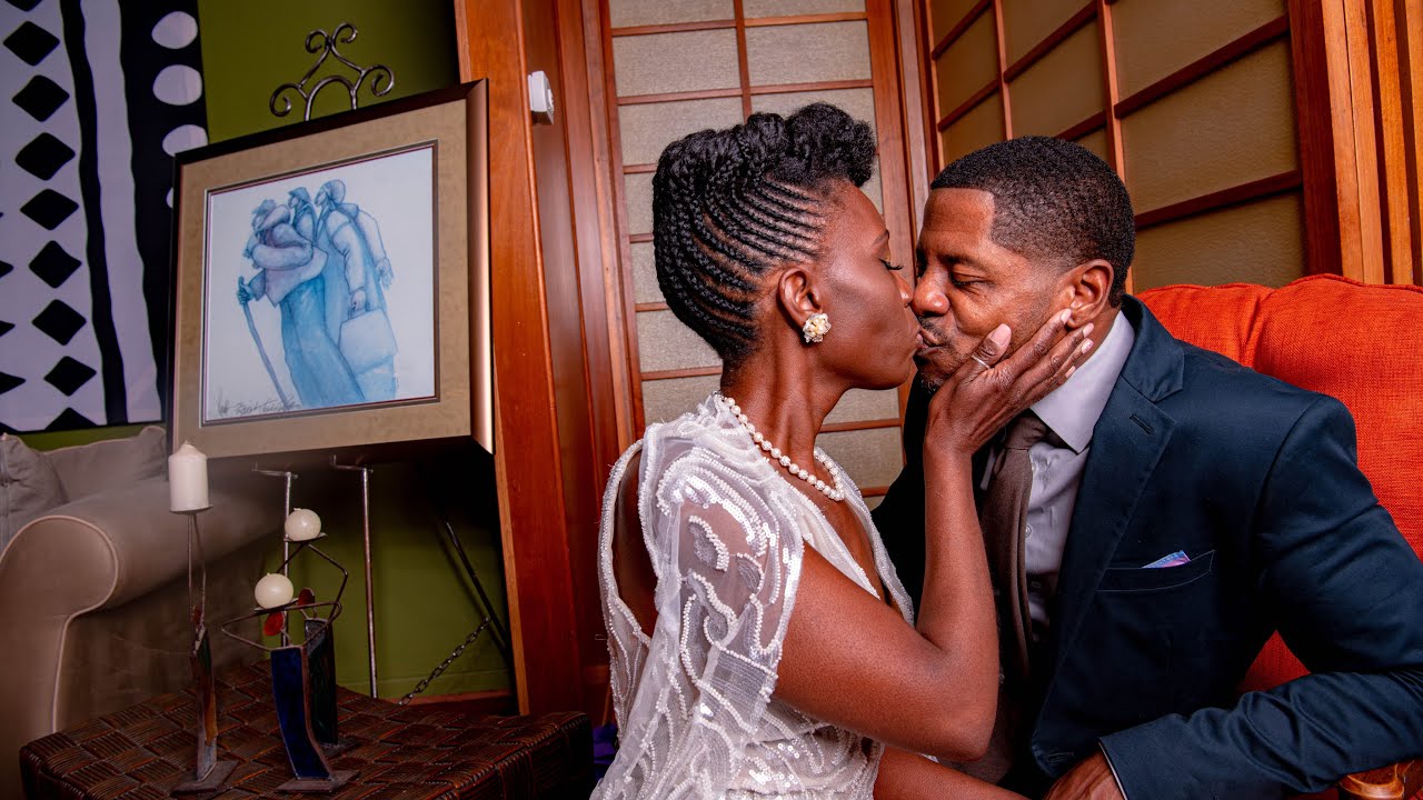 Kelli & Isom Intimate Wedding💍 by @weddingsbykm