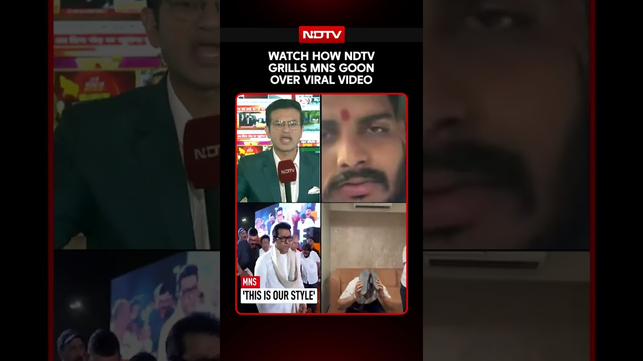 Is This MNS-Style Justice?: Shubham Jagdale Faces NDTV Over Pune Video