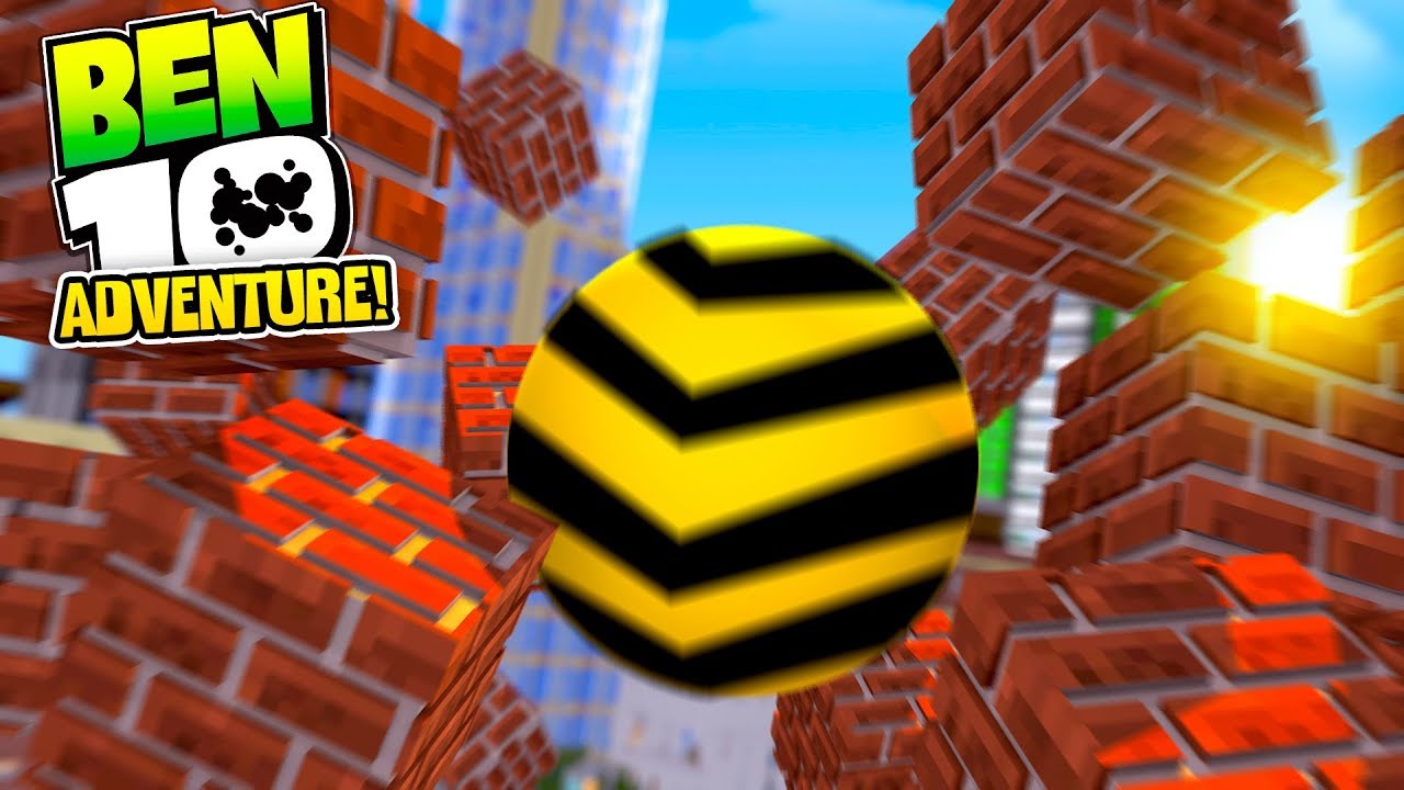 Minecraft Ben 10 Adventure — CANONBOLT РАЗРУШАЕТ ВСЕ! Вместе с TinyTurtle