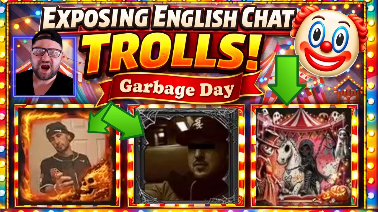 ТОКСИЧНЫЕ англоязычные чат-тролли {День цирка} - Клоуны прибыли!