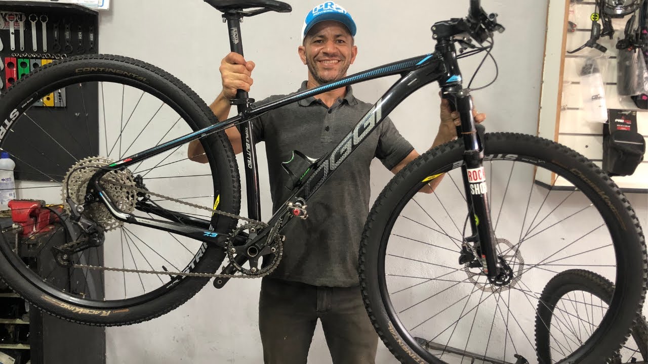 Trocou o quadro e a bicicleta ficou uma máquina!