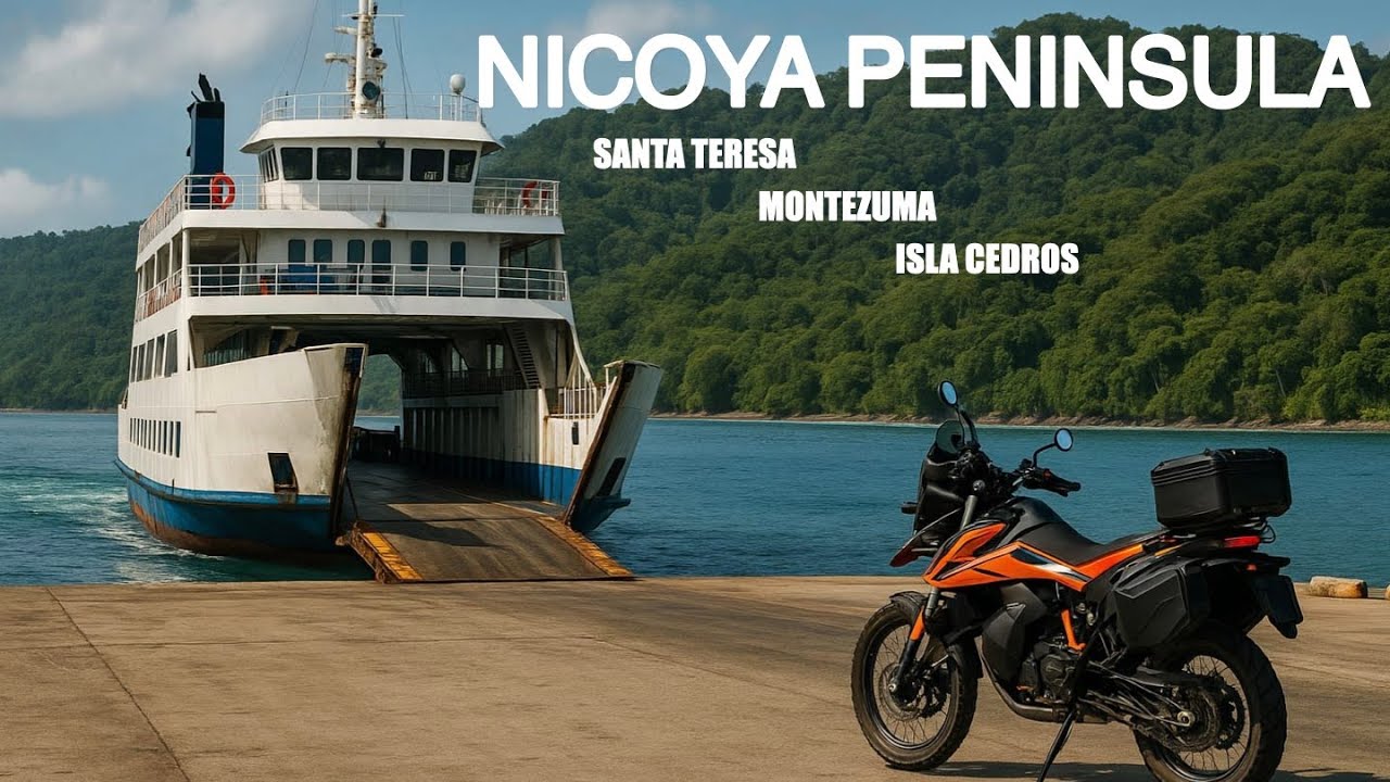 Exploring Costa Rica's Nicoya Peninsula - Ferry Ride - Santa Teresa - Montezuma