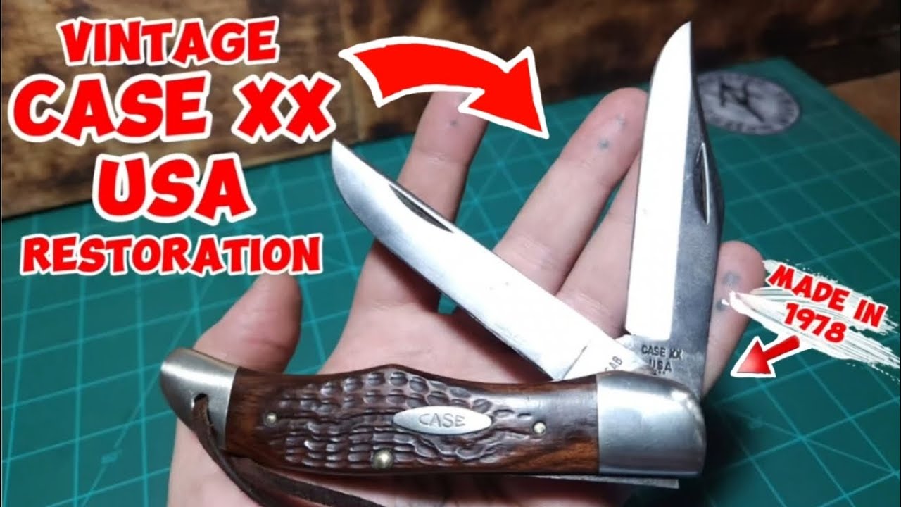 Vintage Case Folding Hunter Restoration