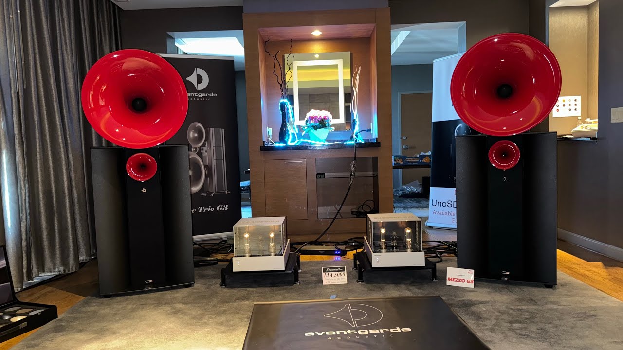 Avantgarde Mezzo G3 Horn Speakers