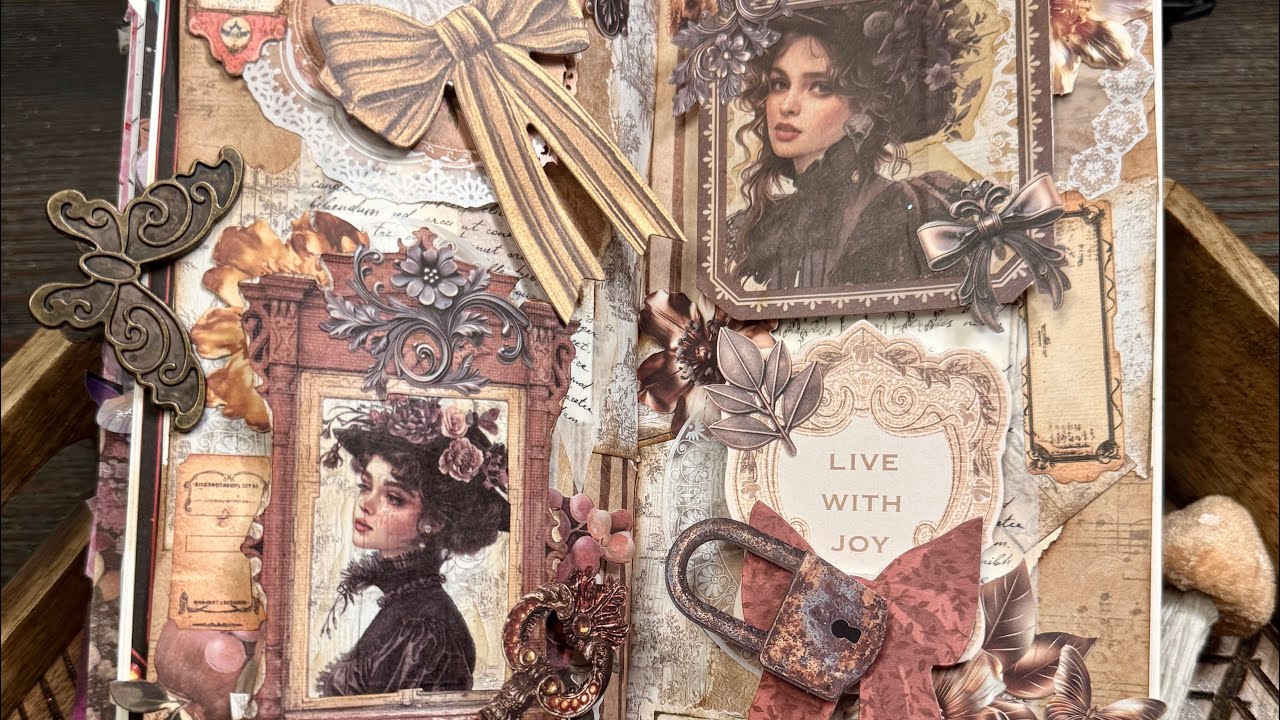Vintage Aesthetic | Collage | JunkJournal | Scrapbook | Stickers