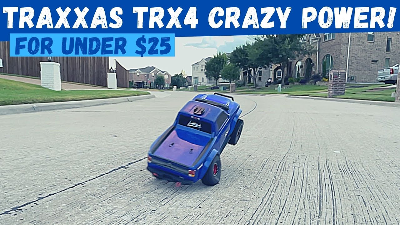 Удвойте скорость Traxxas TRX4. Супердешёвый апгрейд | Быстрая радиоуправляемая машинка-гусеничка