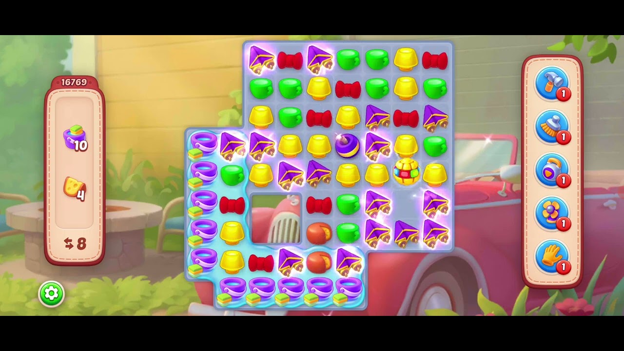 Playrix Homescapes Gameplay Walkthrough Level 16769