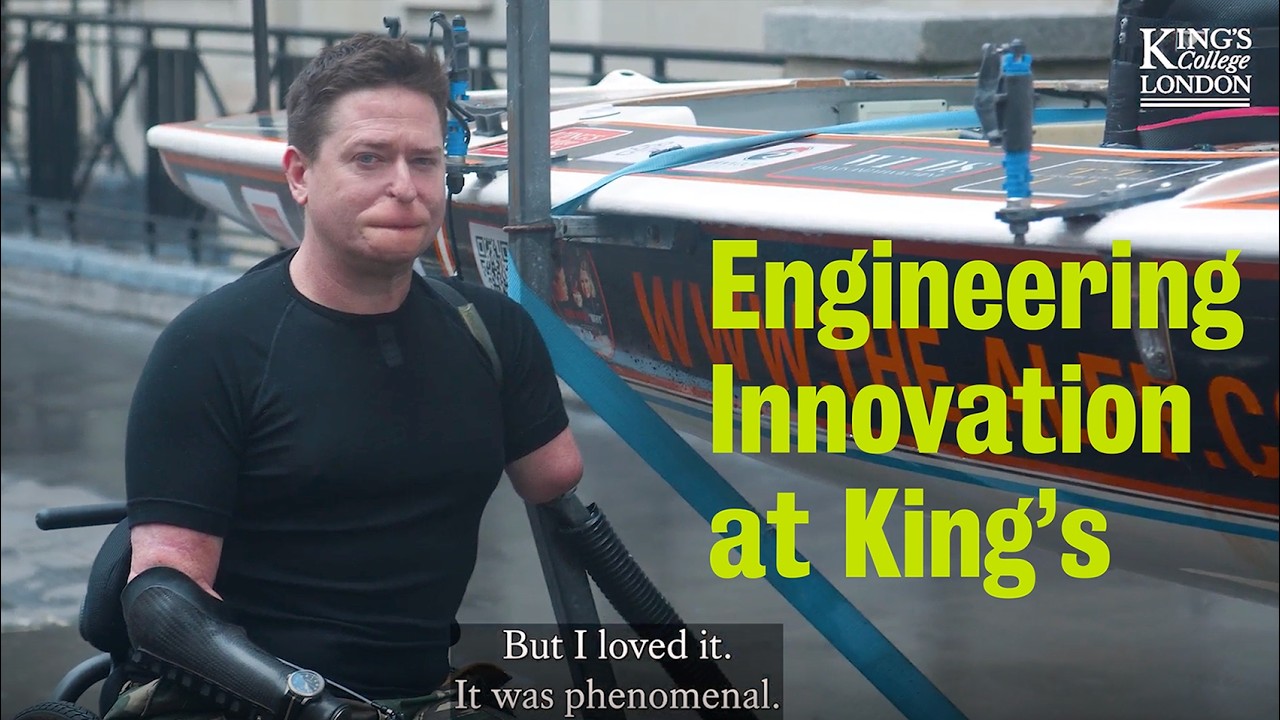 Инженеры из King's Engineers и Алекс Льюис преодолевают барьеры в области доступных протезов.