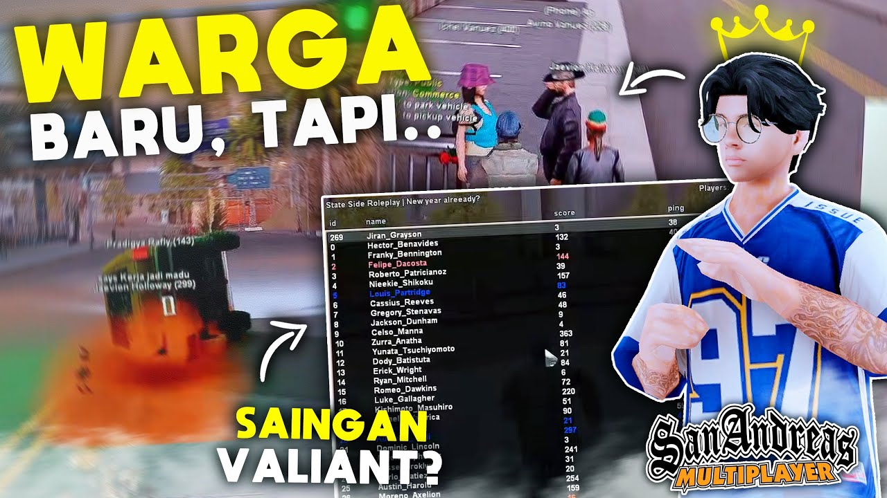 ЗАБАВНЫЙ МОМЕНТ СТАНОВЛЕНИЯ НОВЫМ ГРАЖДАНИНОМ В РОЛЕВОЙ ИГРЕ НА САЙТЕ STATE SIDE!! - GTA SAMP ROL...