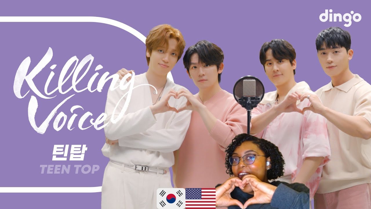 Killing Voice Teen Top Reaction  틴탑(TEEN TOP)의 킬링보이스 | 향수뿌리지마, 긴 생머리 그녀,  장난아냐(Rocking), 박수(Clap)
