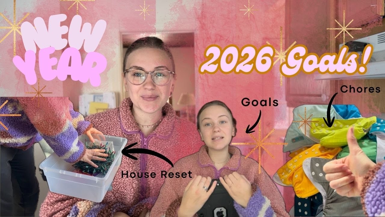 It's 2026 🤯 (chat new years goals, house reset, chores)