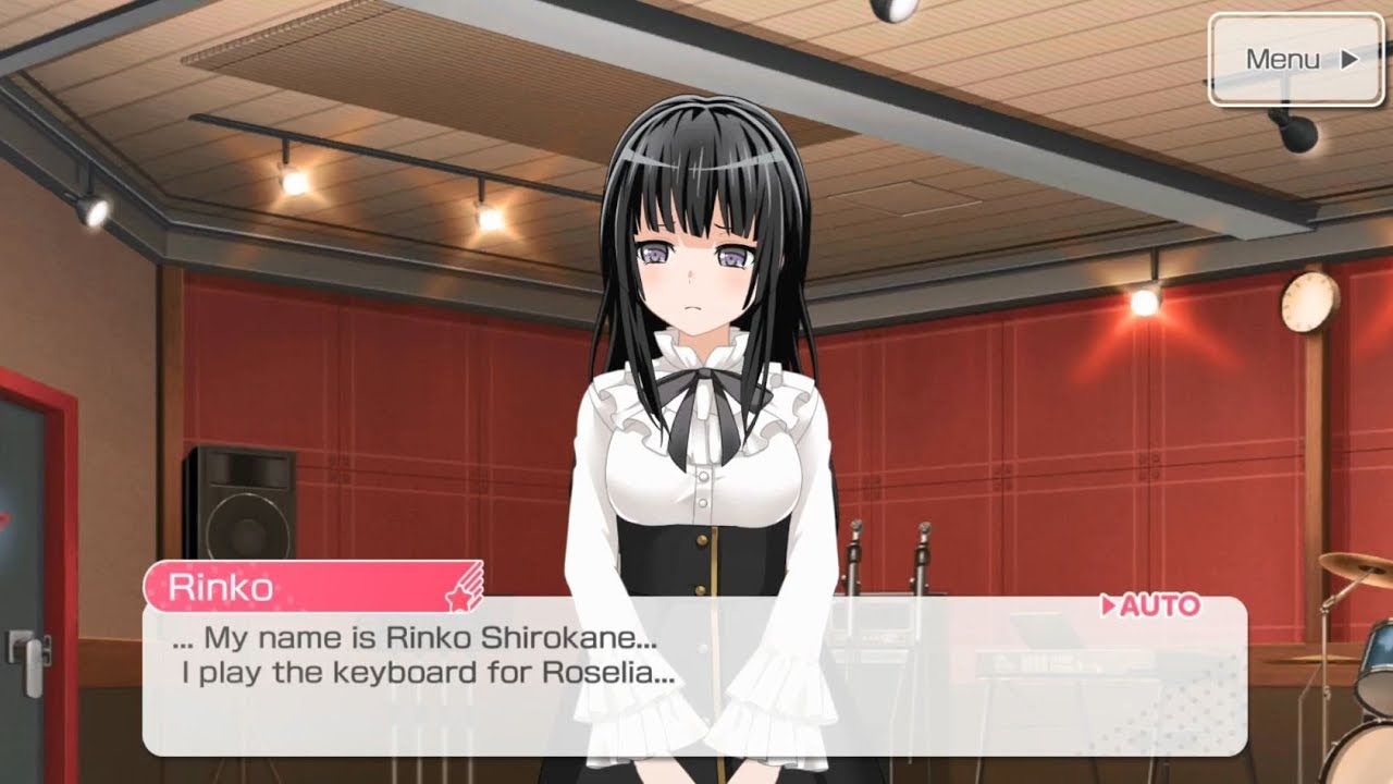 Character Introduction「Roselia」Rinko Shirokane