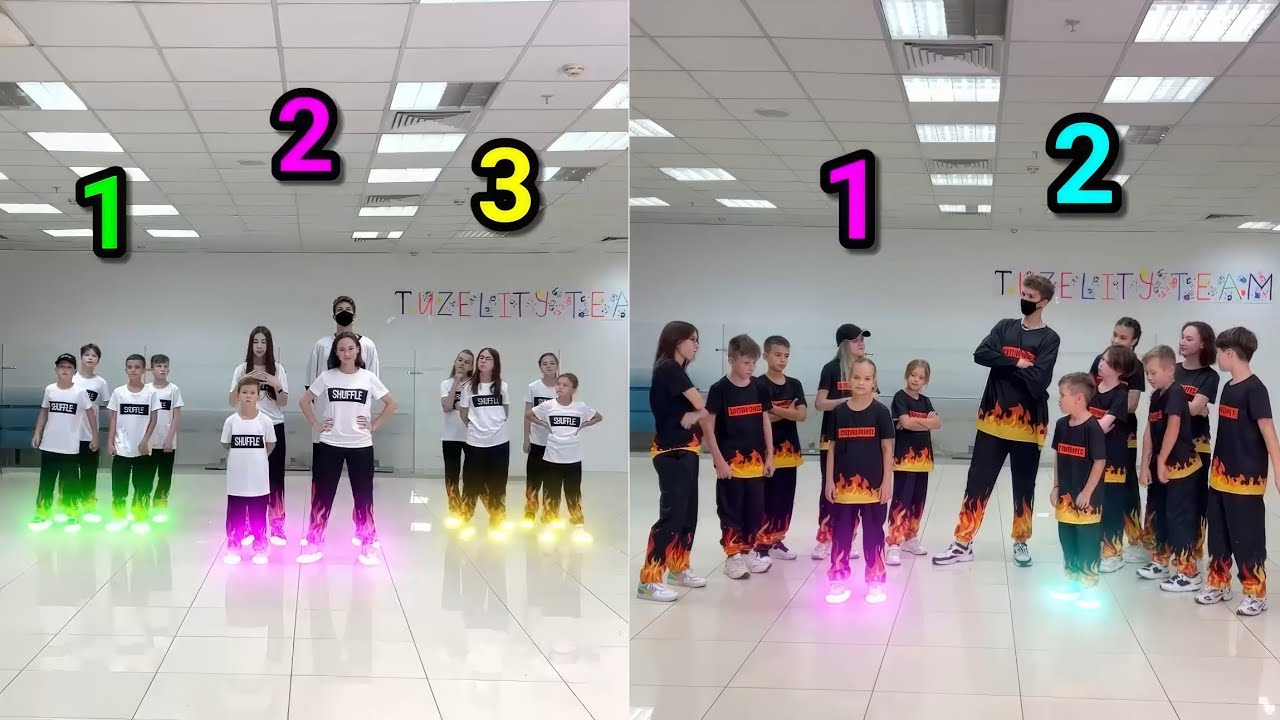 Шаффл Баттл 🔥 WHO IS BEST DANCER NEON MODE TUZELITY SHUFFL IVE 'XOXZ' MV STARSHIP STRAY KIDS SODAPOP