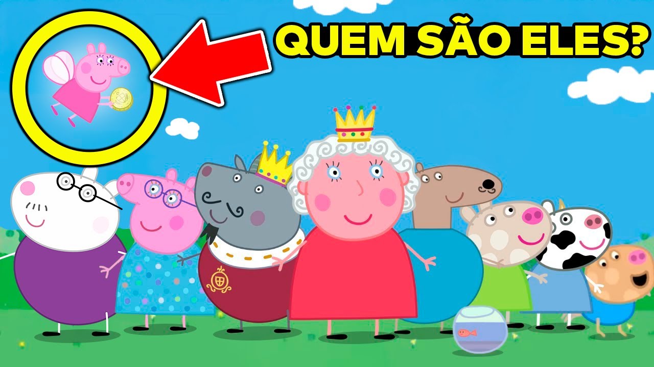 13 PERSONAGENS MISTERIOSOS Que Você Precisa Conhecer de PEPPA PIG!