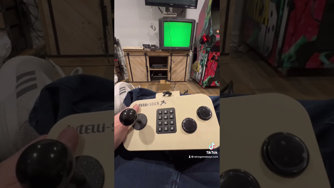 #Intellivision II arcade stick Compact Prototype #1  Video 1