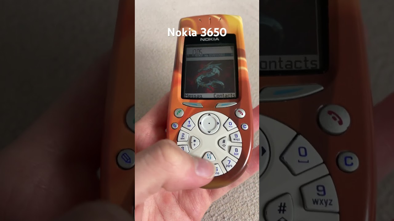 Nokia 3650 szybki pokaz