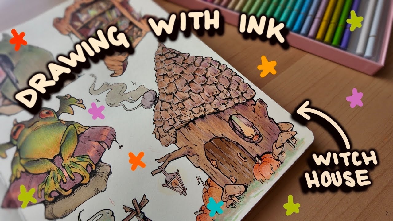 DRAWING WITH INK - a somewhat unhinged walkthrough
