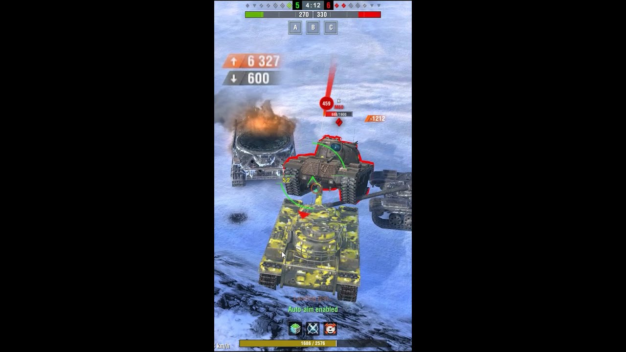 FV215b is Very good in World of tanks Blitz  #wotblitz  #worldoftanksblitz #wotb