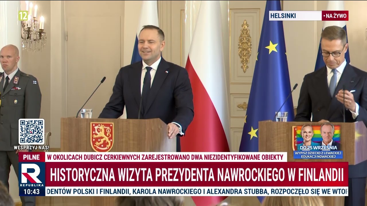 Nawrocki: nie ma mojej zgody, żeby polskie wojska trafiły na Ukrainę! | Konferencja