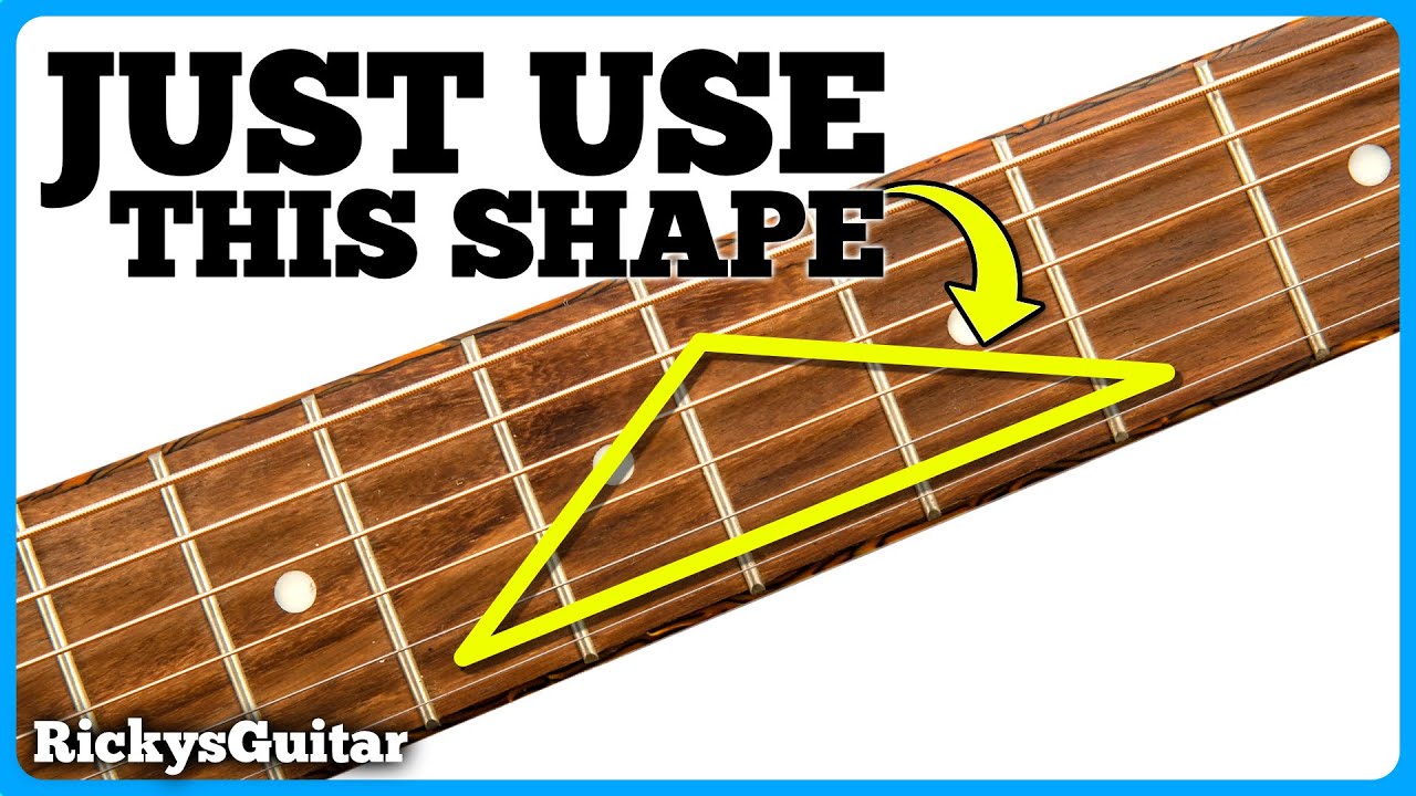 СЕКРЕТНЫЙ трюк для соединения пентатонических гамм