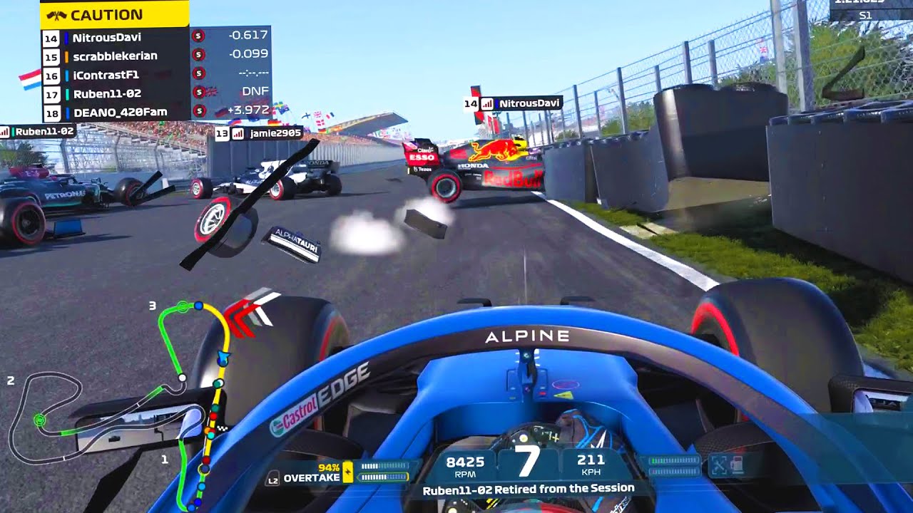 F1 2021 Dirty Drivers Are Furious With The New Damage Model!